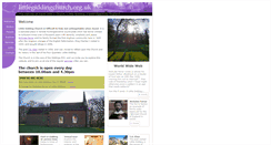 Desktop Screenshot of littlegiddingchurch.org.uk